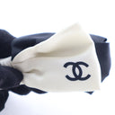 Chanel Silk Bow Barrette