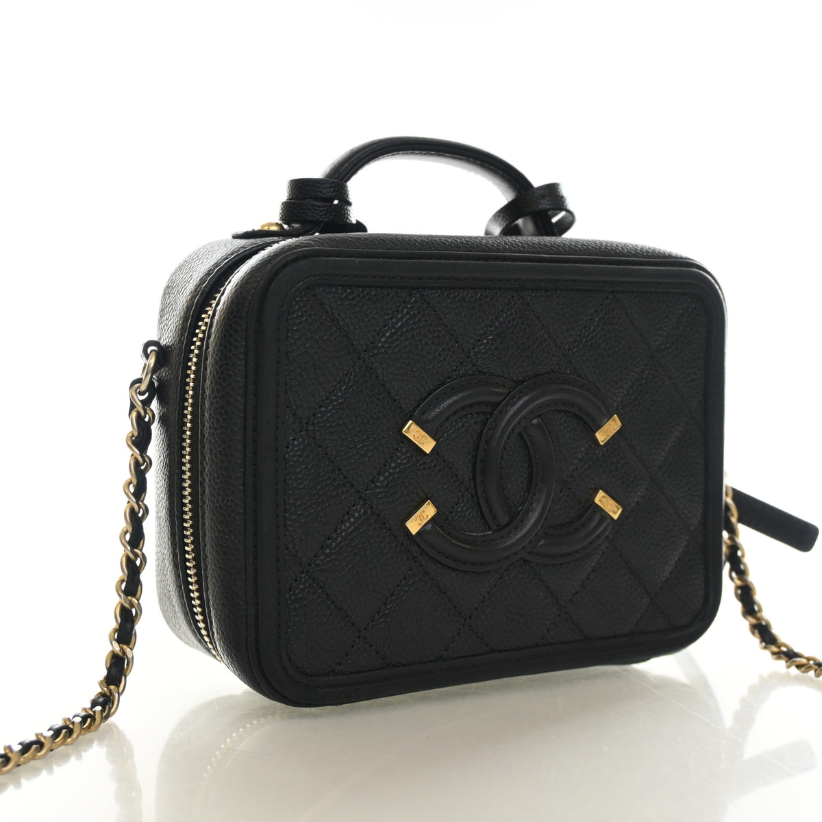 Chanel Small Caviar Filigree Vanity, photo 2 of 17