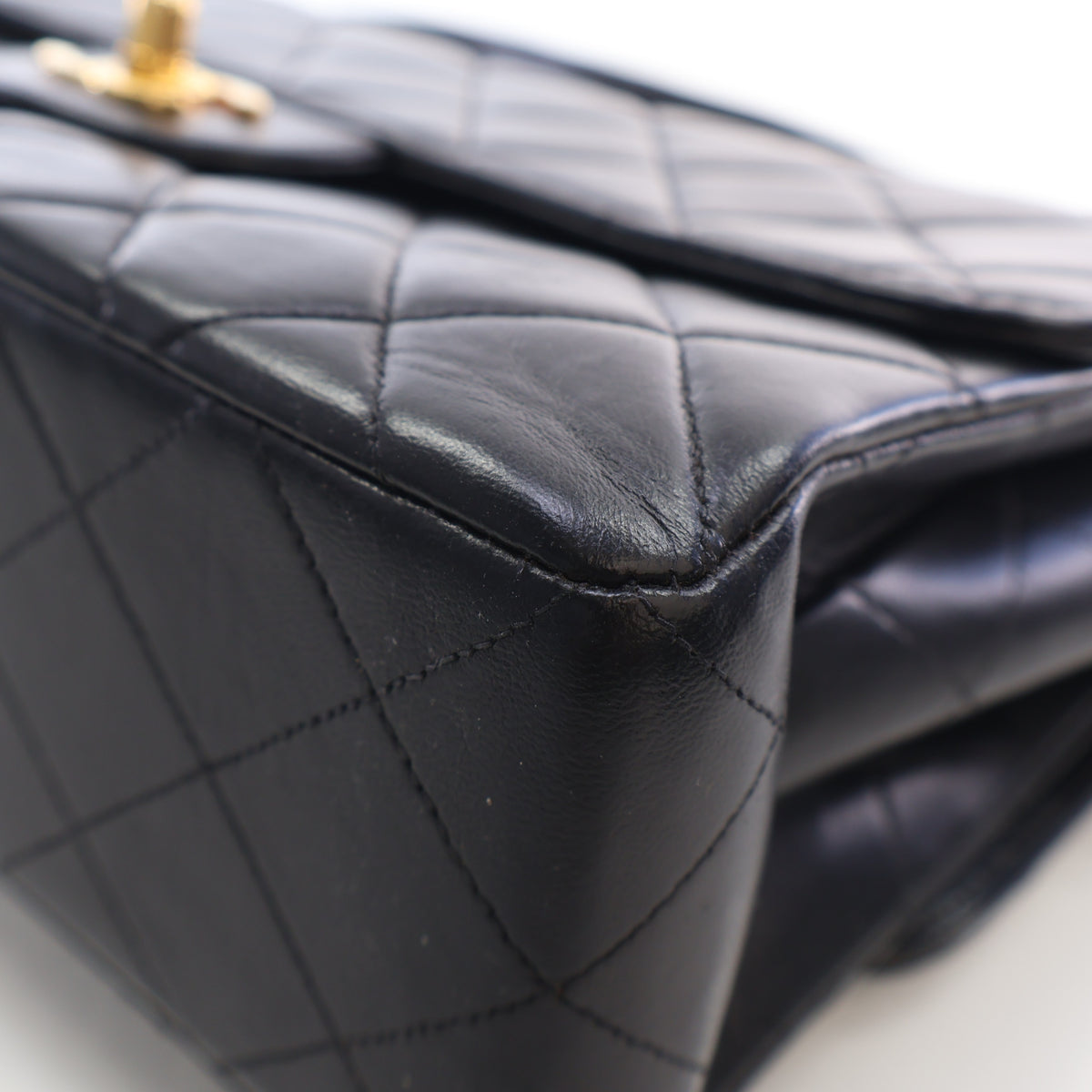Chanel Vintage Medium Lambskin Double Sided Flap Bag, photo 9 of 20