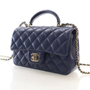 Chanel Mini Lambskin Rectan...
