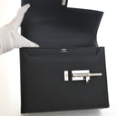 Hermes Noir Epsom Verrou 21