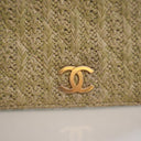 Chanel Woven Straw Paris-Gr...