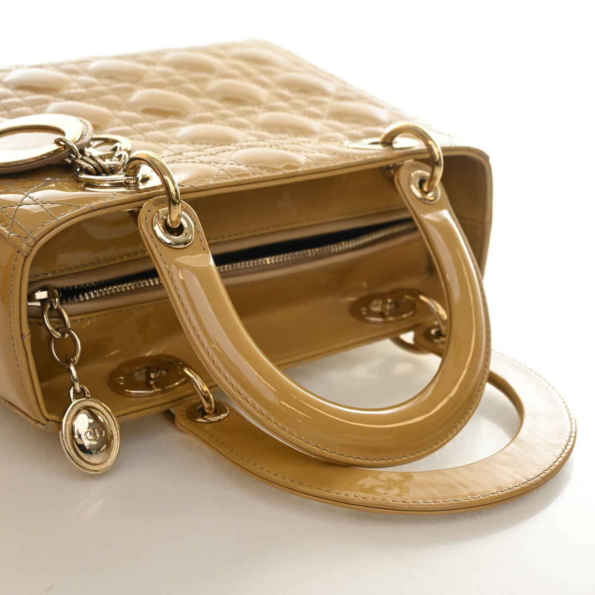 Christian Dior Medium Patent Lady Dior, photo 10 of 15