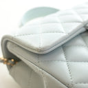 Chanel Mini Lambskin Rectan...