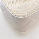 Chanel Lambskin Mesh Pouch Bag
