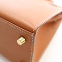 Hermes Gold Epsom Sellier K...