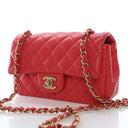 Chanel Mini Lambskin Rectan...