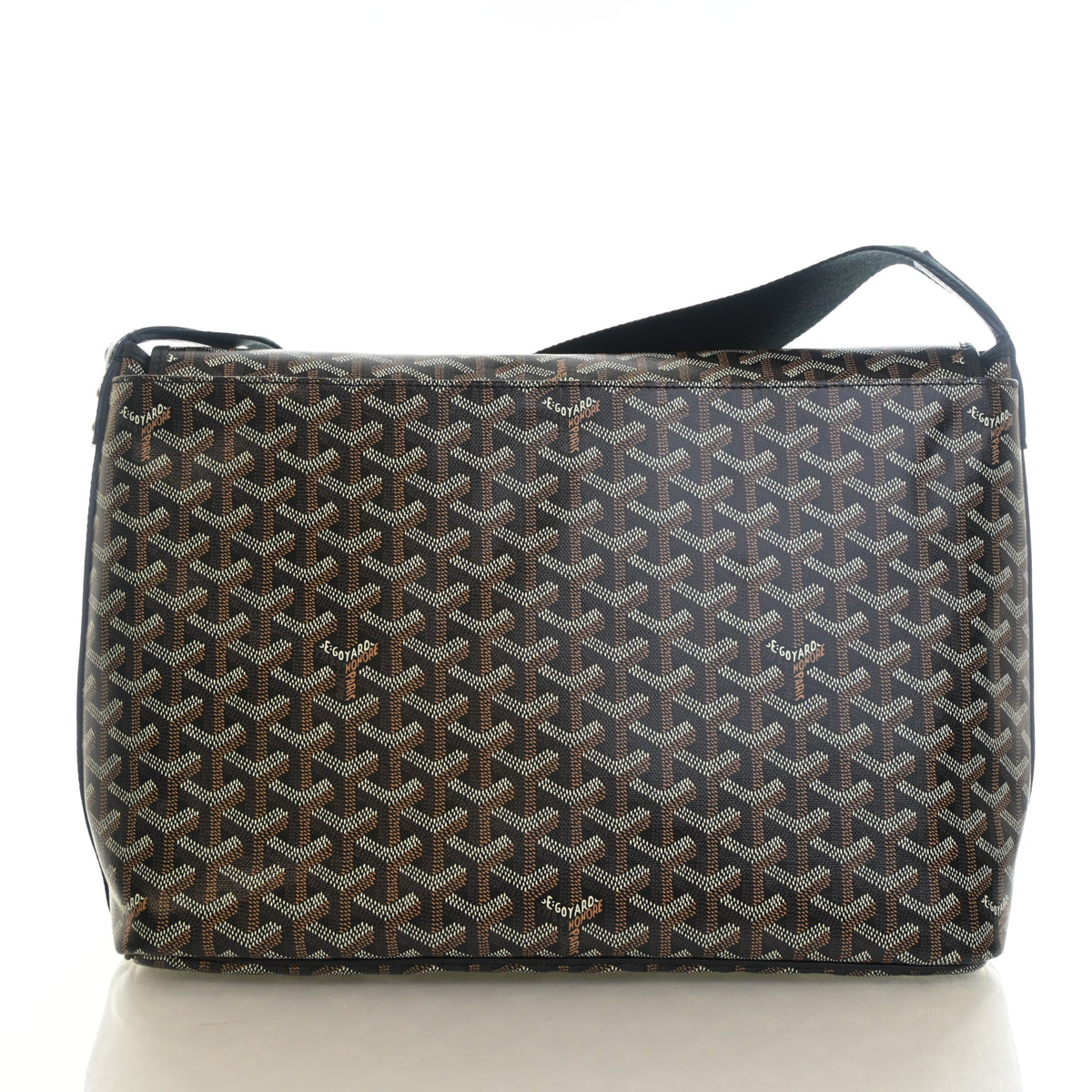 Pre-Owned Goyard MM Goyardine Captien, front view, photo 10 of 13