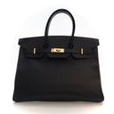Hermes Vintage Noir Togo Bi...