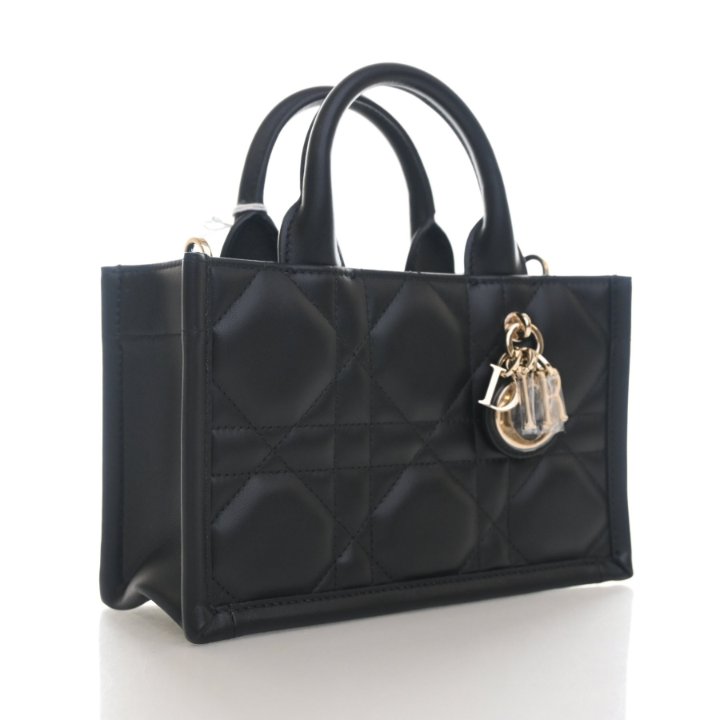 Christian Dior Mini Macrocannage Calfskin Dior Book Tote