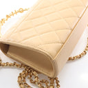 Chanel Lambskin Flap Bag Pe...