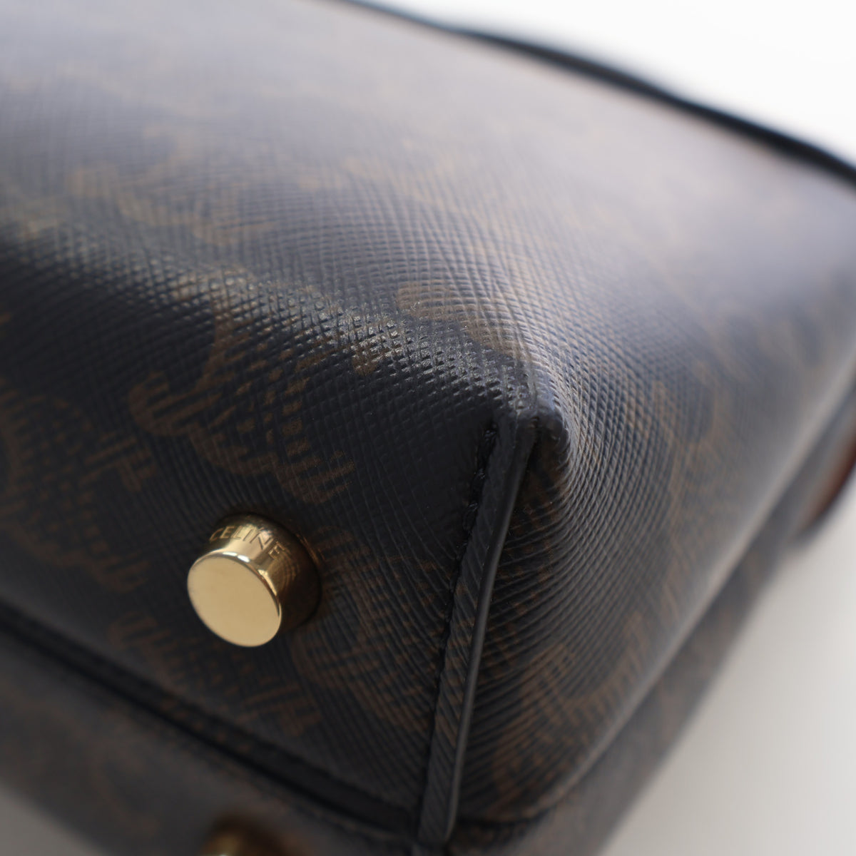 Celine Canvas Triomphe Teen Nino Bag, photo 14 of 18