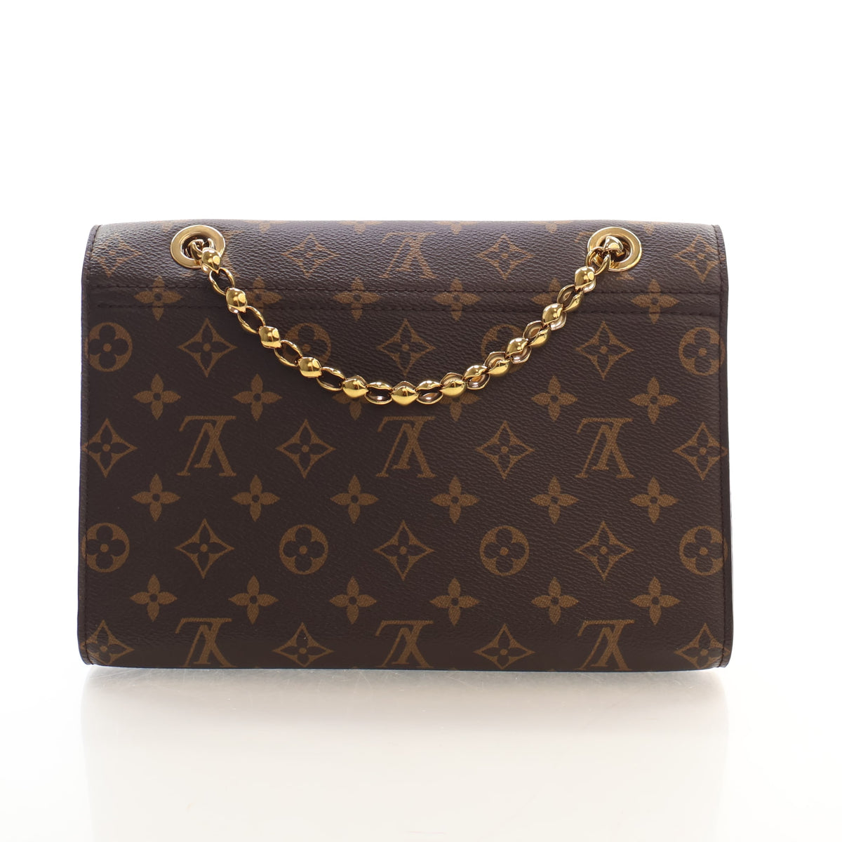 Pre-Owned Louis Vuitton Coated Canvas Monogram Victoire Handbag, front view, photo 11 of 19
