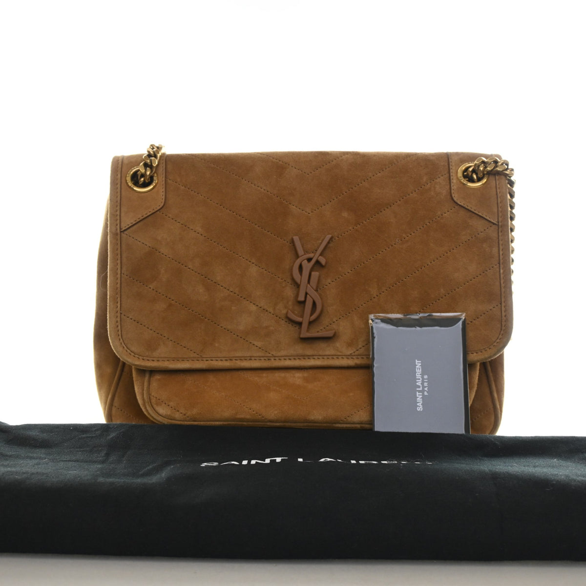 Saint Laurent Medium Suede Niki Shoulder Bag, photo 16 of 16