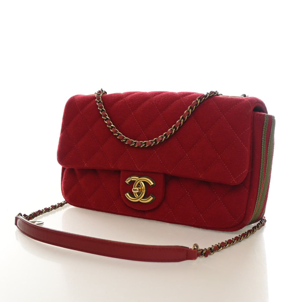 Chanel Medium Mixed Fibers Single Flap Bag, photo 3 of 14
