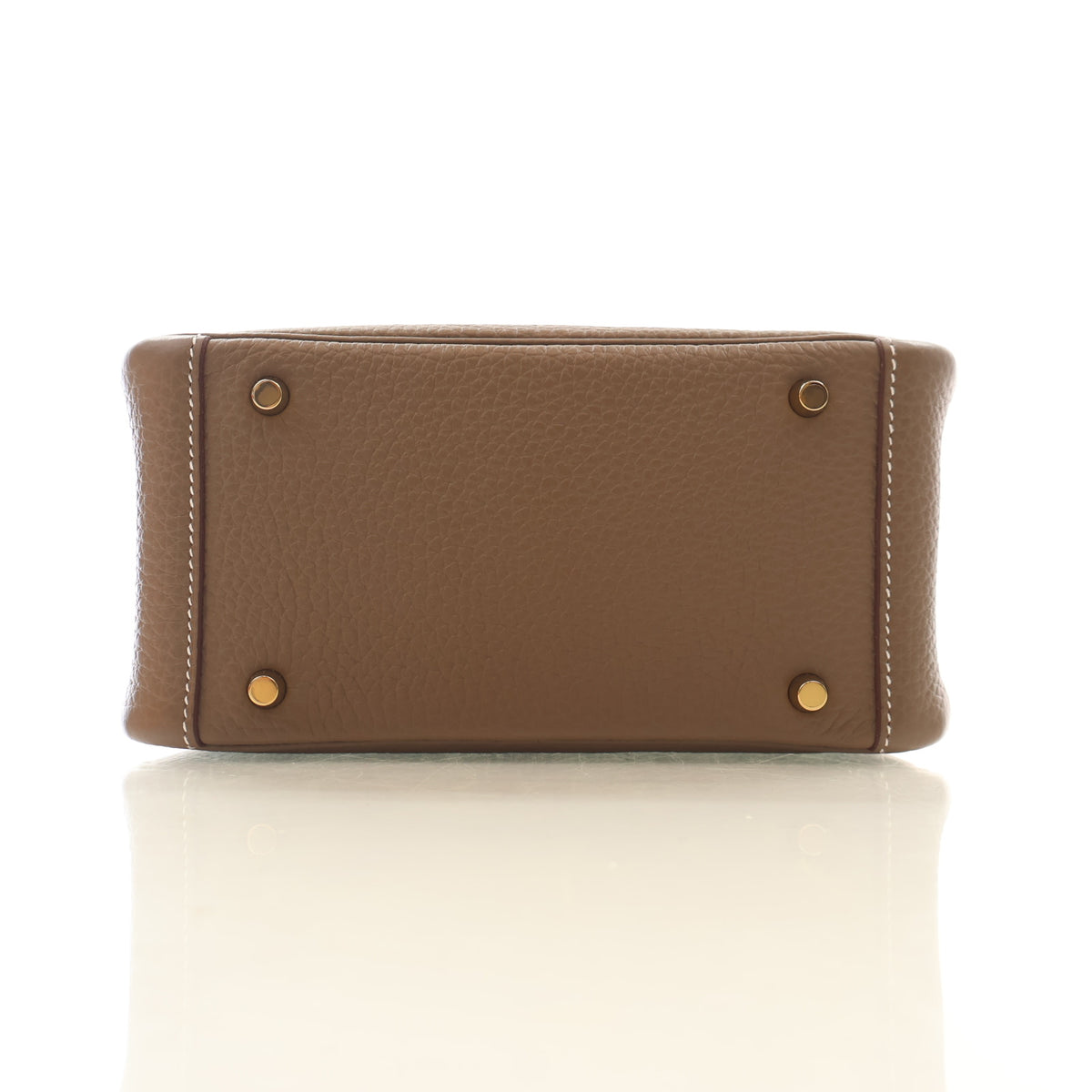 Hermes Etoupe Clemence Mini Lindy 20, photo 9 of 15