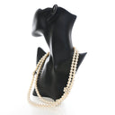 Chanel CC Cluster Pearl Nec...