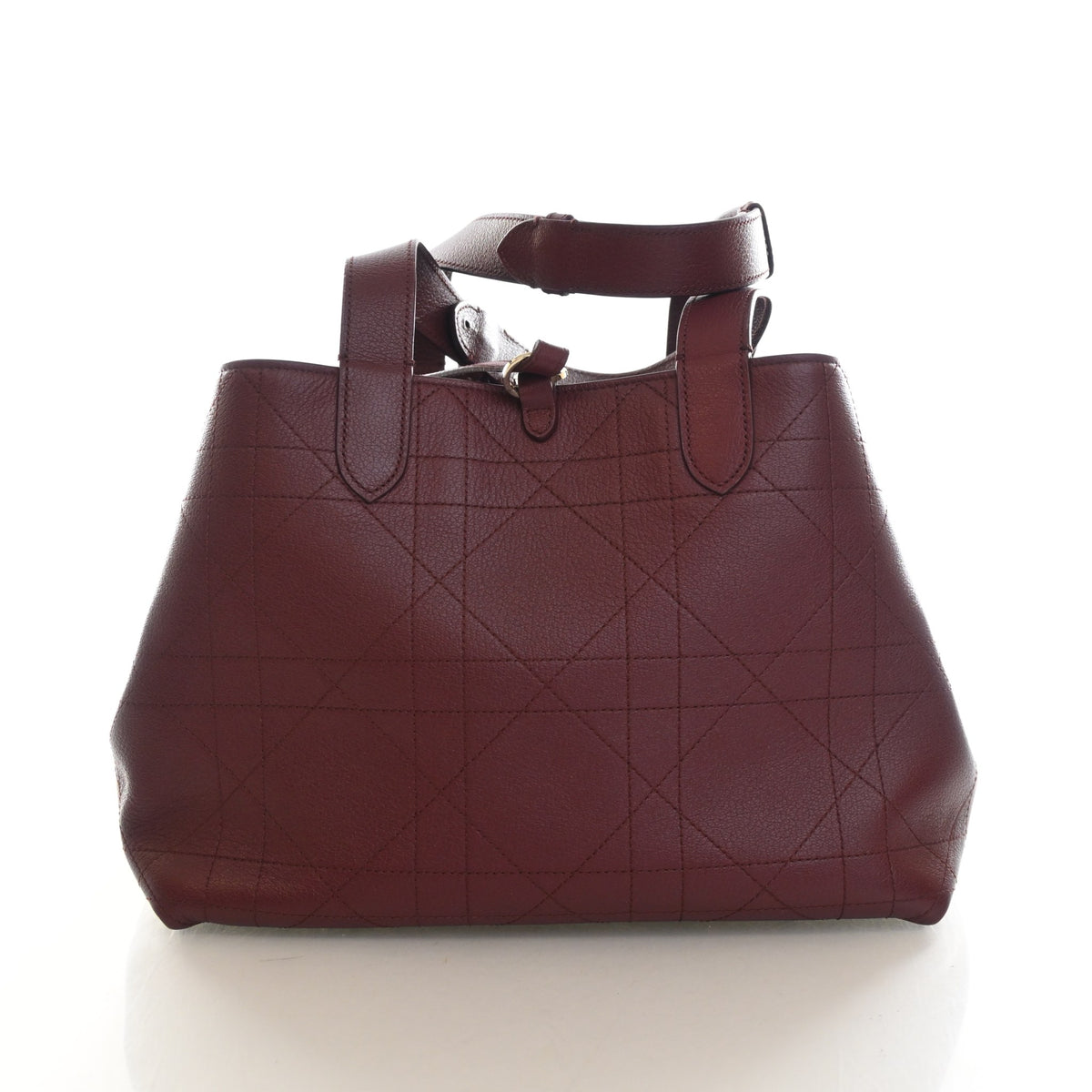 Pre-Owned Christian Dior Medium Calfskin Toujours, front view