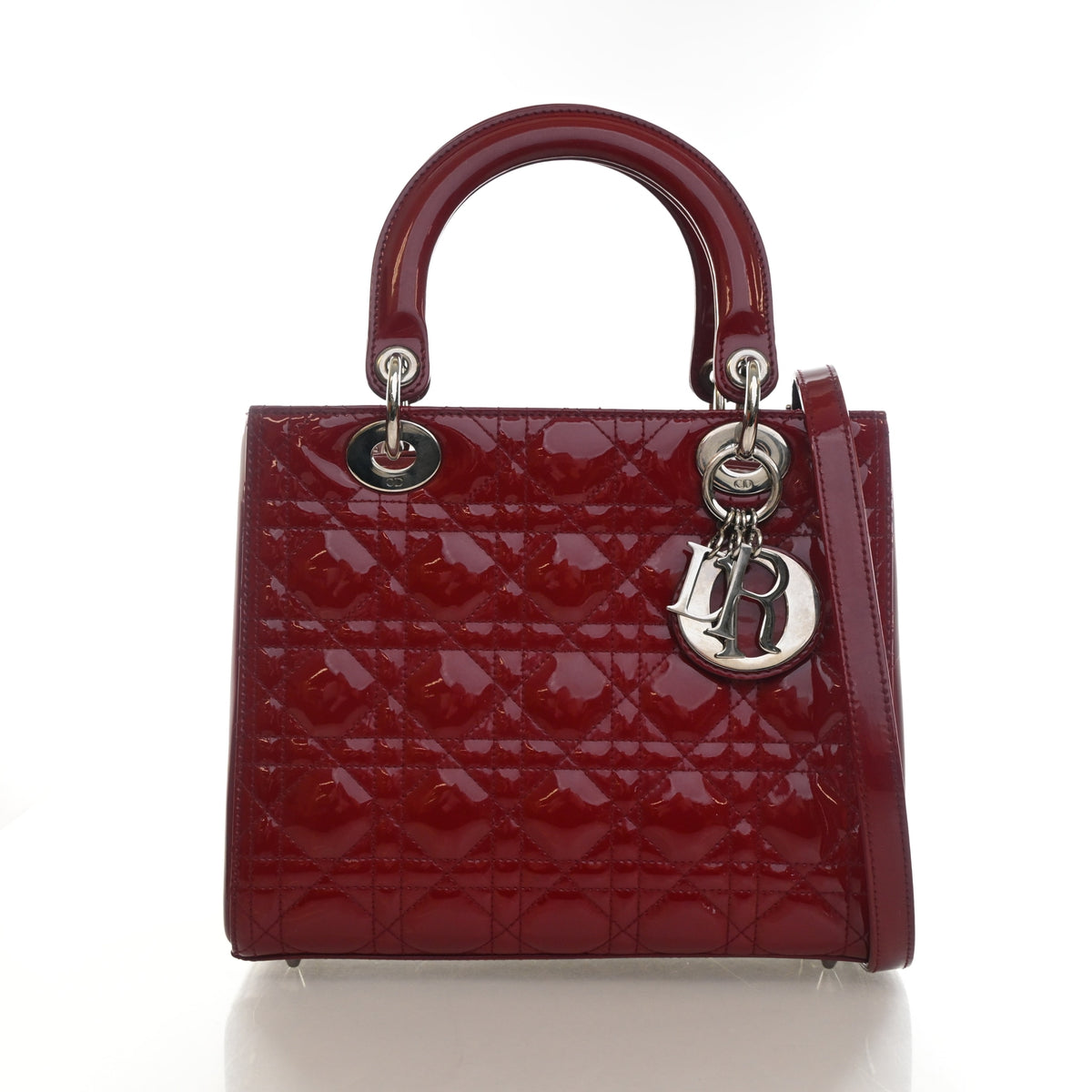 Christian Dior Medium Patent Lady Dior, photo 1 of 15