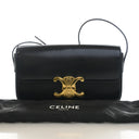 Celine Shiny Calfskin Claud...
