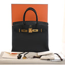 Hermes Noir Togo Touch Birk...