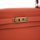 Hermes Orange Poppy Togo Re...