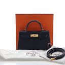 Hermes Noir Bleu Marine Mad...
