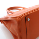 Hermes Orange Swift Birkin 30