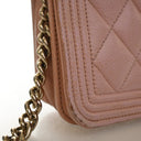 Chanel Caviar Boy Wallet On...