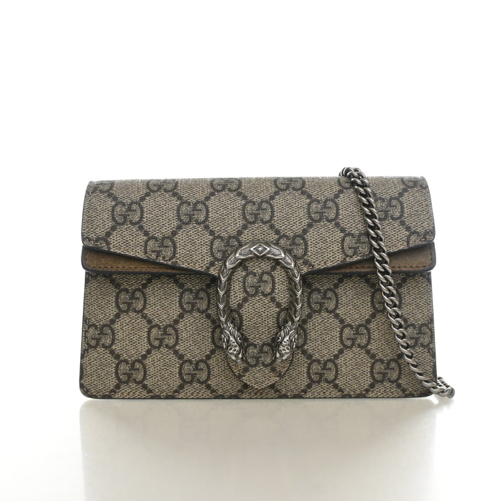 Gucci Super Mini GG Supreme Dionysus Shoulder Bag