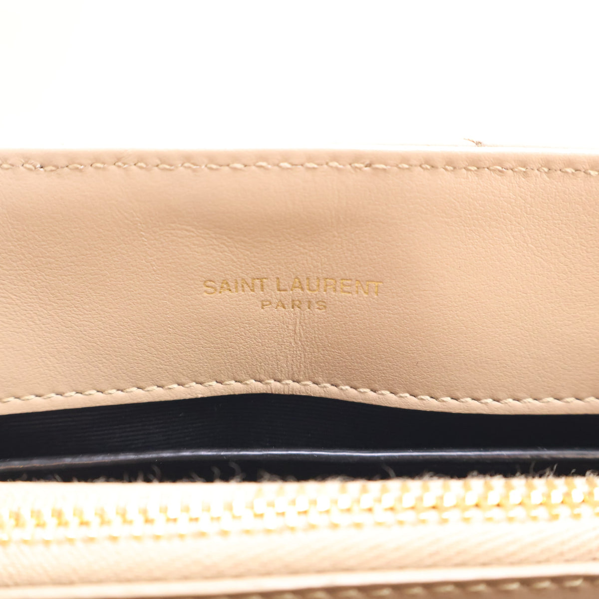 Pre-Owned Saint Laurent Loulou Small Calfskin, logo detail, photo 13 of 15
