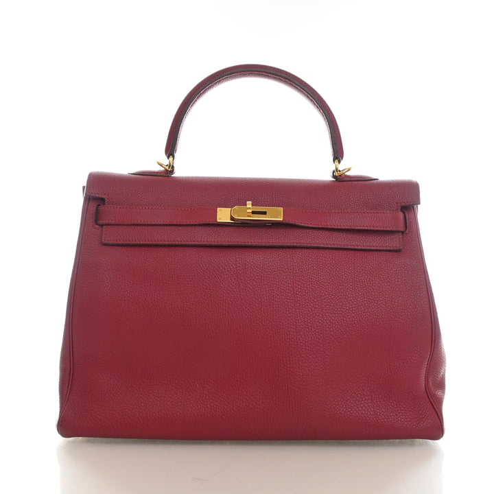 Hermes Rubis Togo Kelly 35