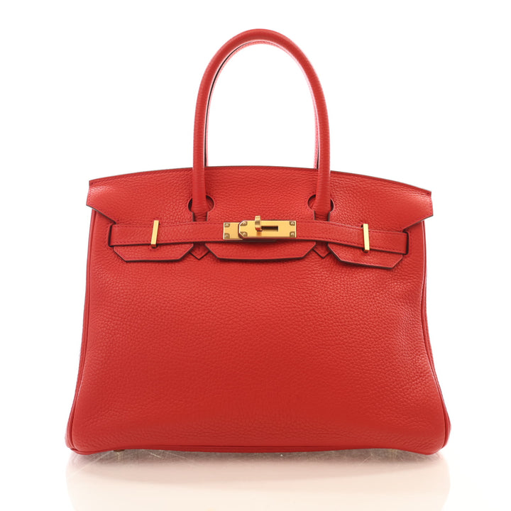 Hermes Rouge Tomate Togo 30