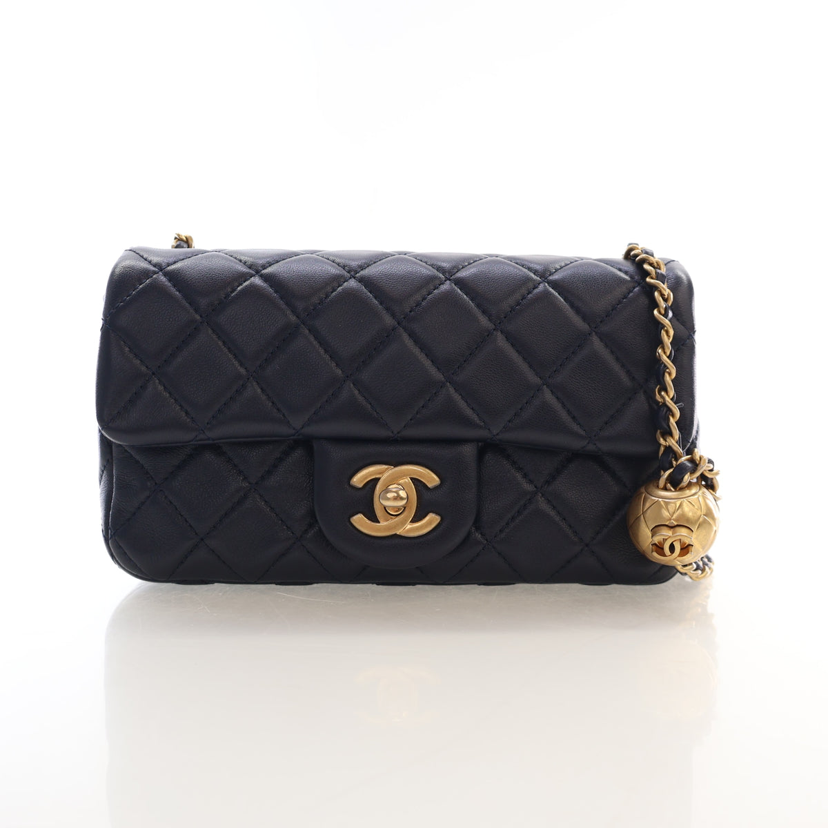 Chanel Mini Rectangular Lambskin Pearl Crush Flap Bag, photo 1 of 17