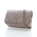 Chanel Mini Calfskin Chevro...