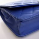 Chanel Blue Lambskin Boy Wa...