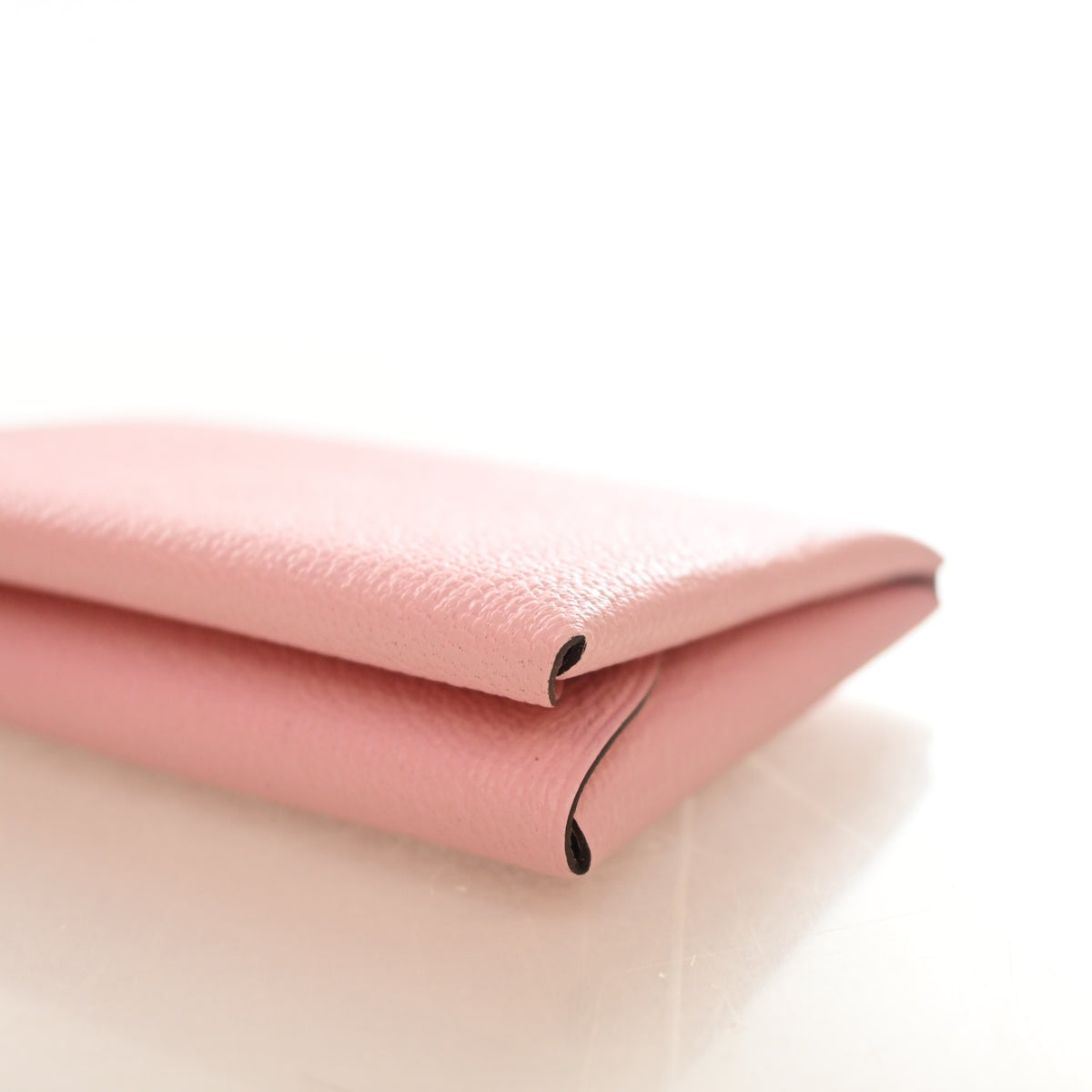 Hermes Rose Sakura Calvi Duo Card Holder, photo 7 of 13