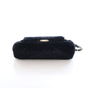 Chanel Small Velvet Wavy CC...