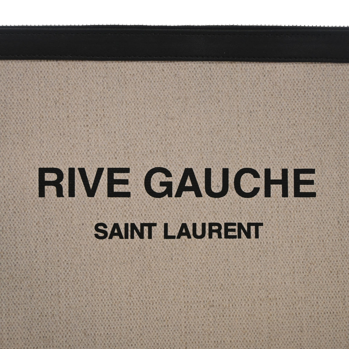 Saint Laurent Mixed Fibers River Gauche Zip Pouch, photo 4 of 12