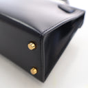 Hermes Noir Box Calf Mini K...