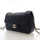 Chanel Mini Lambskin CC Fla...