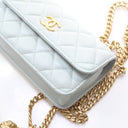 Chanel Mini Lambskin Camell...