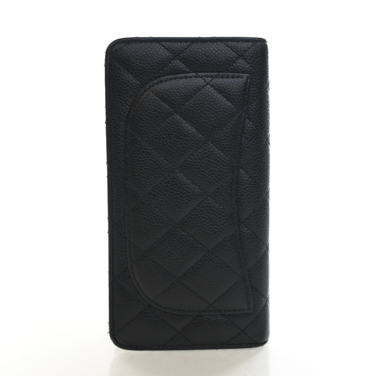 Pre-Owned Chanel Wallet Caviar Leather Long Bi Fold, front view, photo 10 of 15