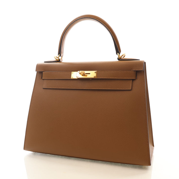 Hermes Alezan Epsom Sellier Kelly 28