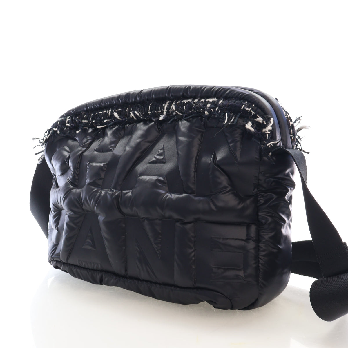 Chanel Nylon Tweed Doudoune Coconage Bag, photo 3 of 18