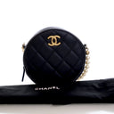 Chanel Mini Lambskin Pearl ...