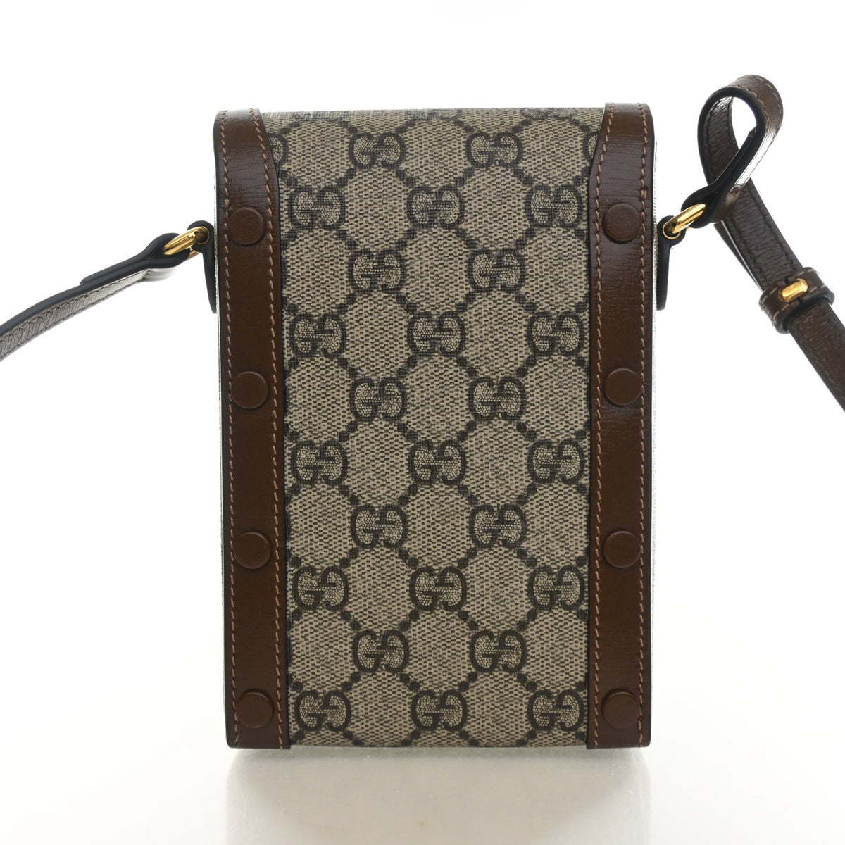Gucci Mini GG Supreme Horsebit 1955 Crossbody Bag, photo 11 of 13