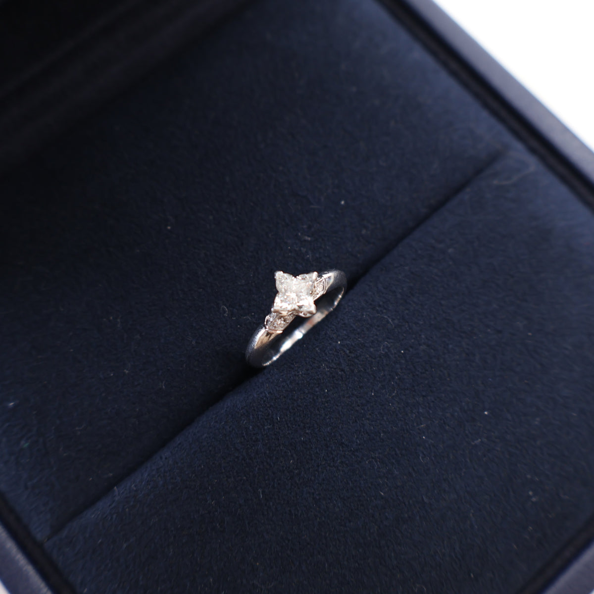 LV Diamonds Solitaire Monogram Star Cut Ring Sz 50, photo 7 of 13