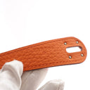 Hermes Orange H Clemence Li...