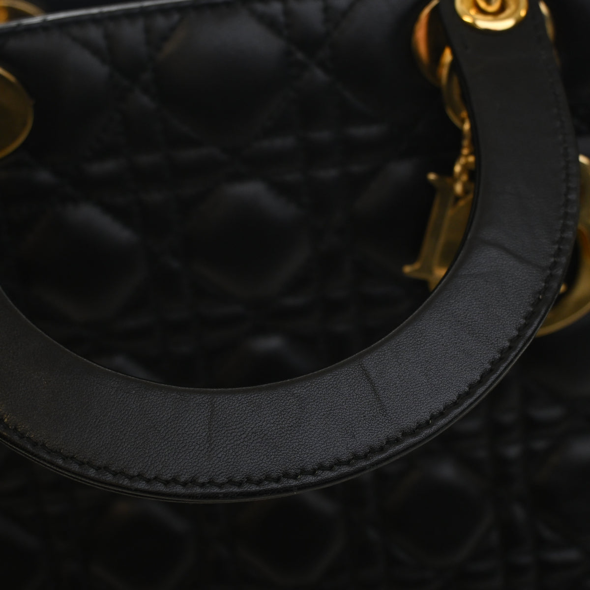 Christian Dior Large Lambskin Lady Dior, photo 13 of 18
